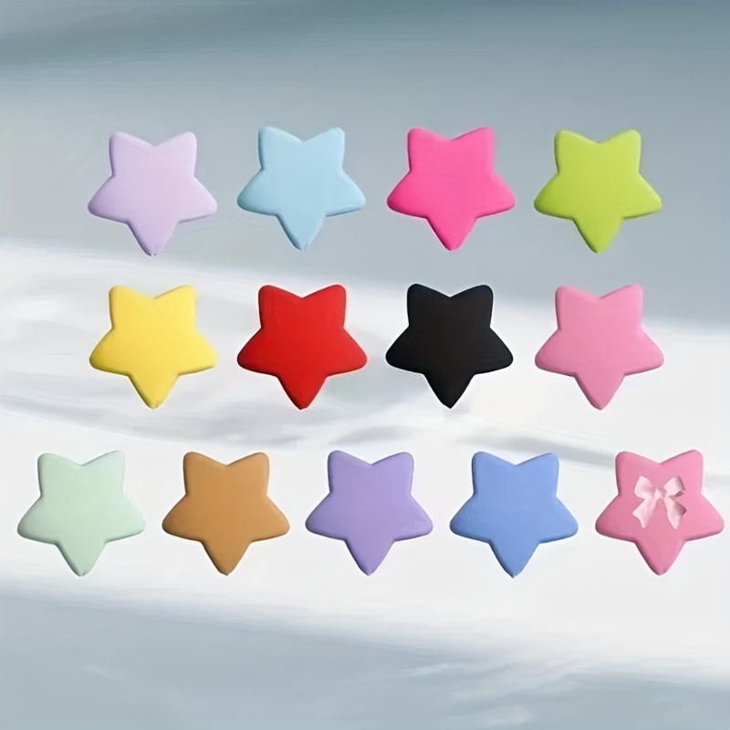 E-shop 13-teilige Sternförmige Weinglas-Marker, Stielglas-Kennzeichner für Junggesellinnenabschieds-Verkostungsparty-Dekoration, Getränke-Marker,