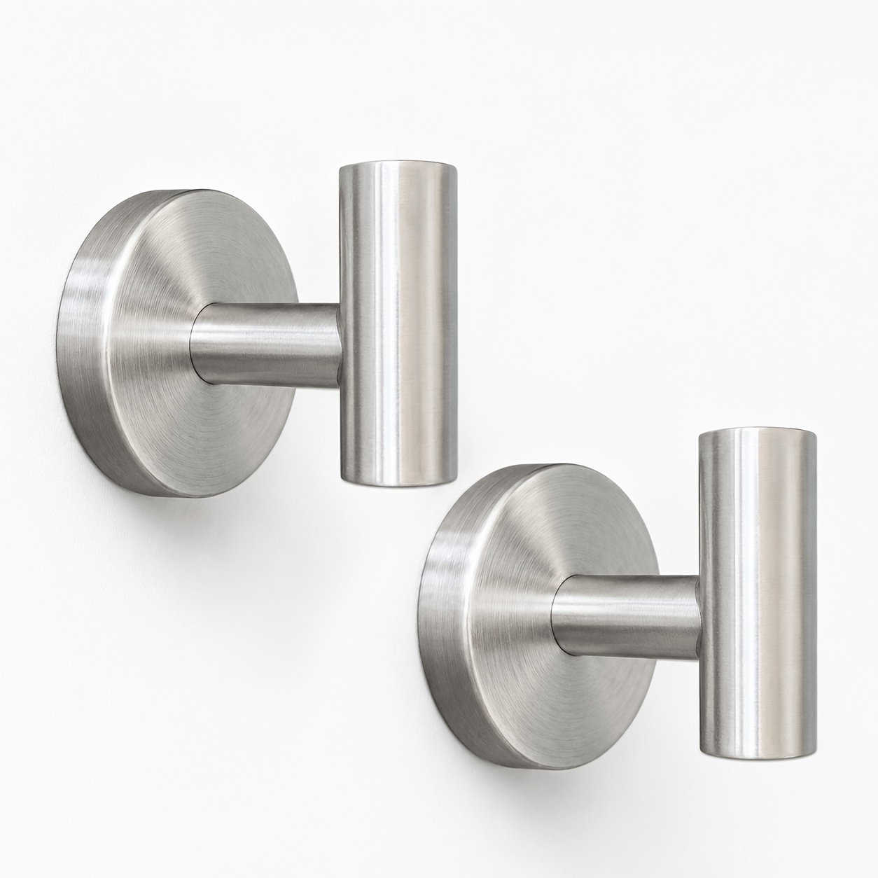 TEMU Set ganci per asciugamani da bagno, portasciugamani da parete, gancio da parete per accappatoio, appendiabiti da porta in acciaio inossidabile