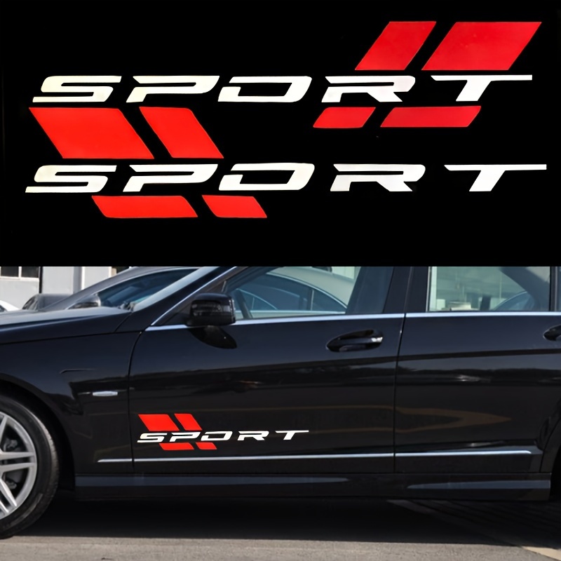 

15in Sport Emblem Car Decals - Add Style To Your Vehicle With These Rear Trunk Badge Decals