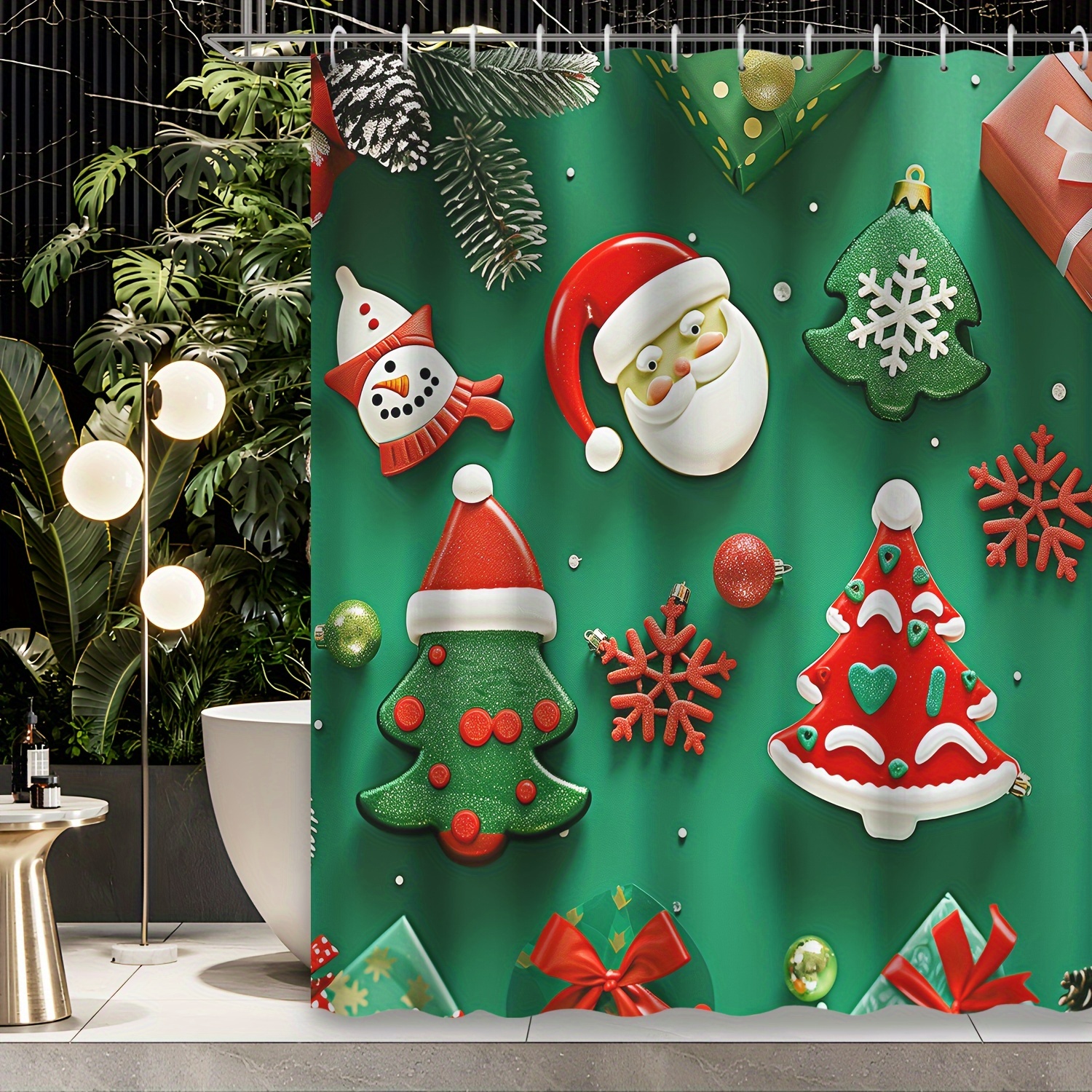 pieza decoración navideña decoración invierno Temu