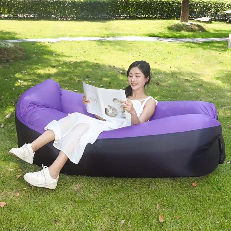 Chaise De Plage Inflatable Lounger, Air Sofa Hammock, Waterproof