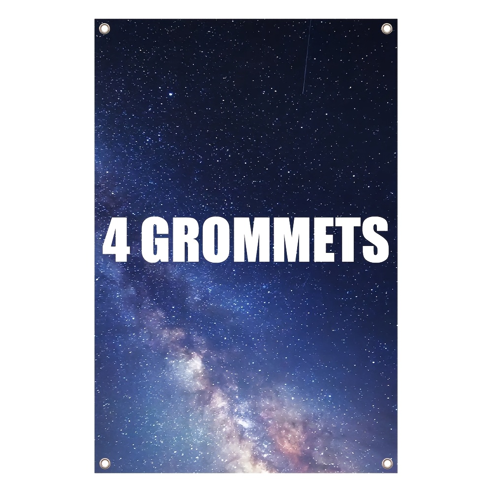 1pc Vertical Customized Banner, Multiple Sizes, Personalized Garden And Courtyard Decoration Banner, Customize Your Own Logo, Text Or Image Banner Wall Decoration