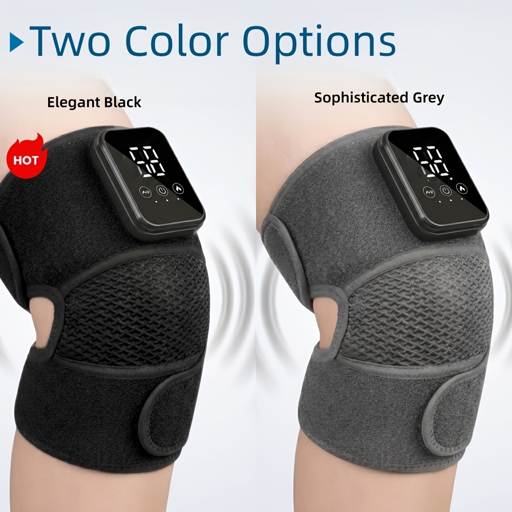 Rechargeable Knee Heating Massager with USB Cable, 3-Level Temperature Settings