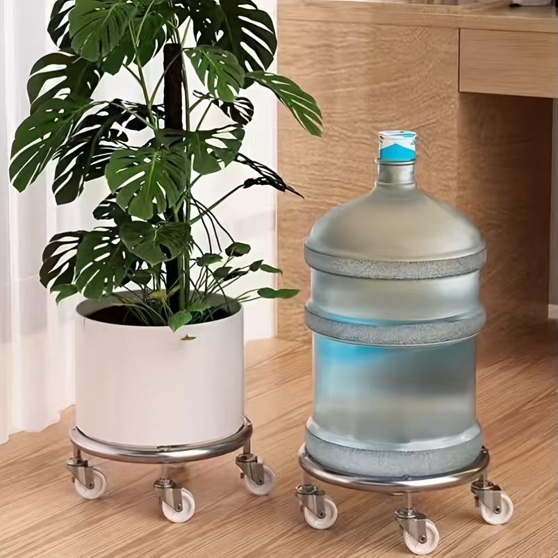 1pc Portable Gas Cylinder Cart with Storage Rack | Features 360° Swivel Casters for Easy Mobility, Reinforced and Thickened Construction, and Built-in Double-Layer Ball Bearings | Suitable for Propane and Gas Cylinder Transport