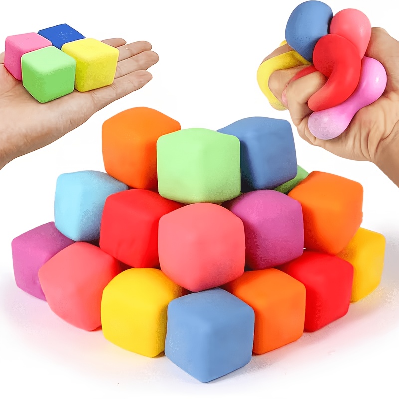 5/7/8pcs Soft Squeezable Toys Party Favor Packs
