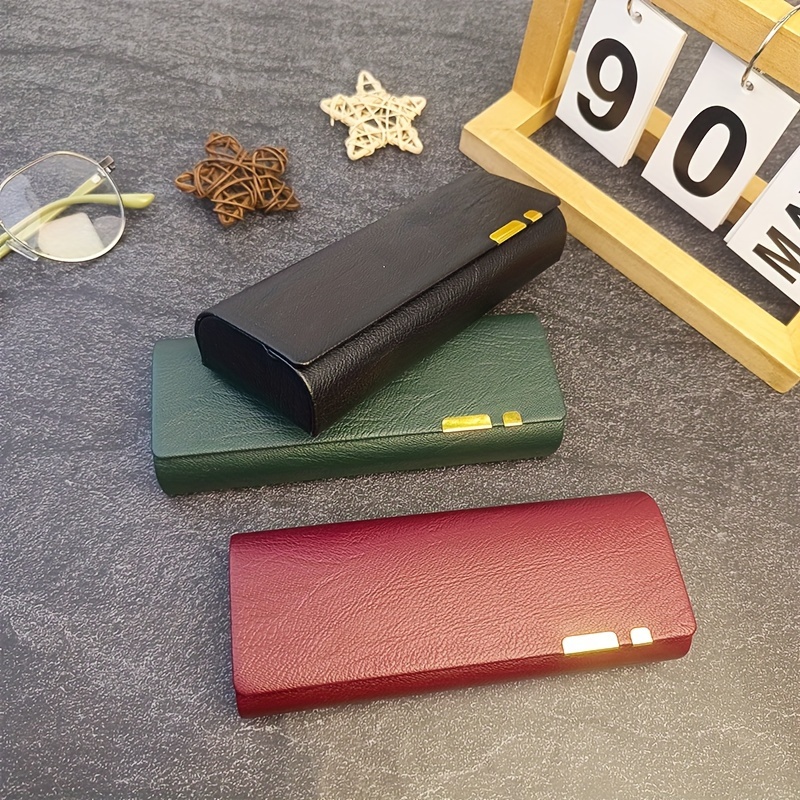 

Minimalist Glasses Case Retro Fashion Sunglasses Reading Glasses Box Cover Portable Eyeglasses Case Holder