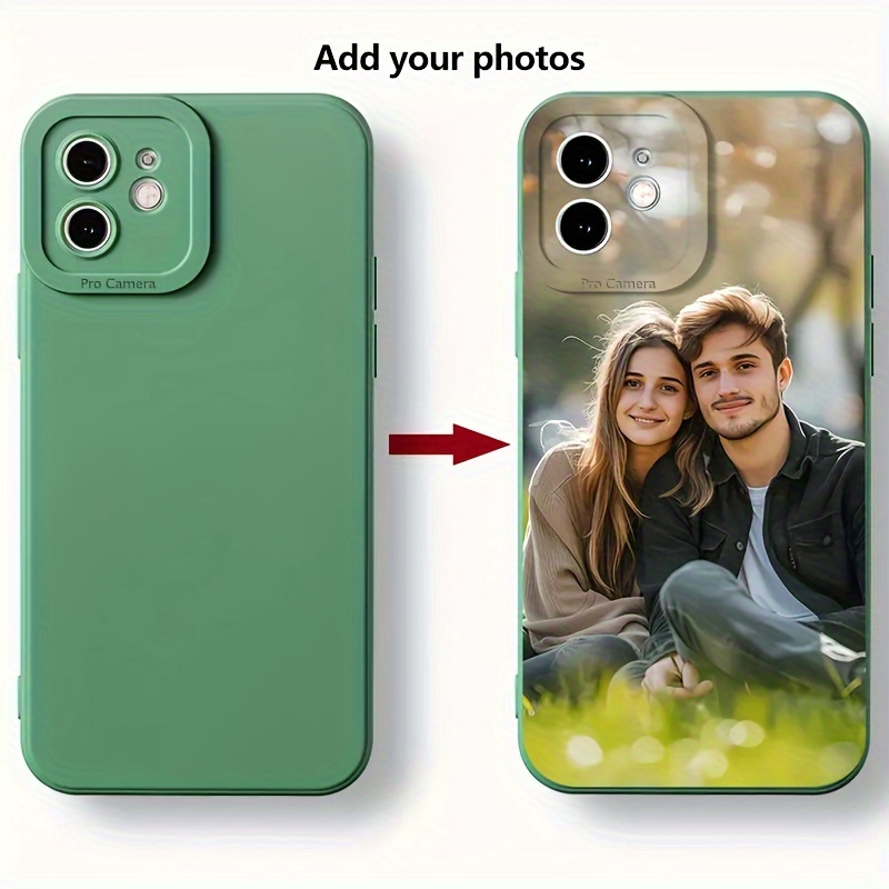 

Customizable Photo Phone Case For Iphone Models 15/14/13/12/11 Pro Max/xr/xs/x/8/7/se 2020 – Personalized Protective Cell Cover With Your Own Image Of Family, Pets, Birthdays, Couples – Durable Design