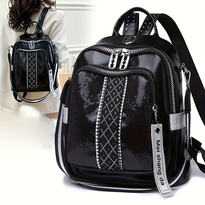 designer convertible backpack purse women trendy dual use Temu Malta