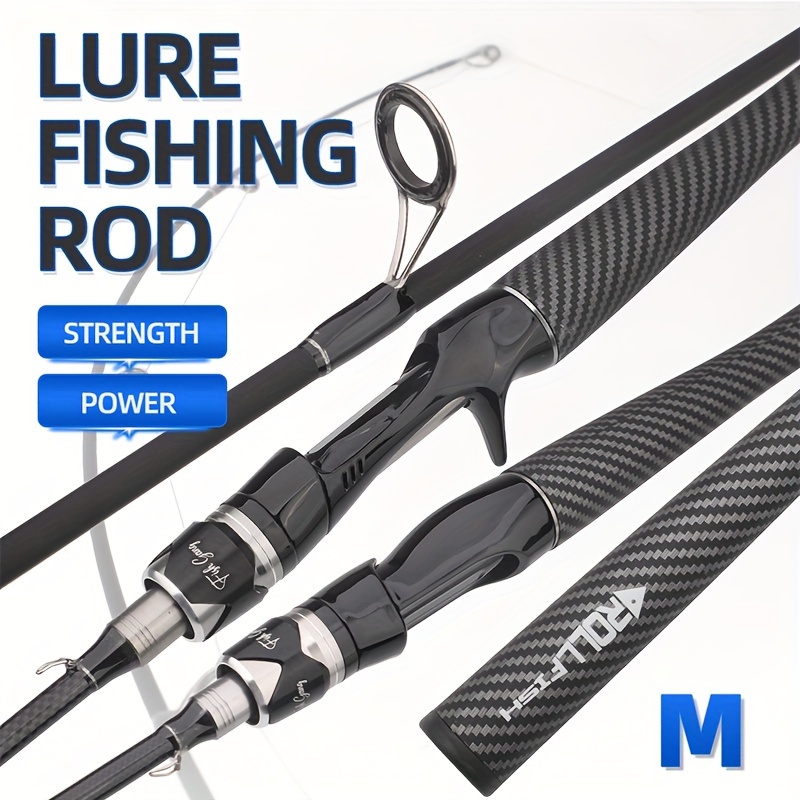 

Rollfish Lightweight Carbon Fiber /casting Rod - M Hardness, For All , Rollfish