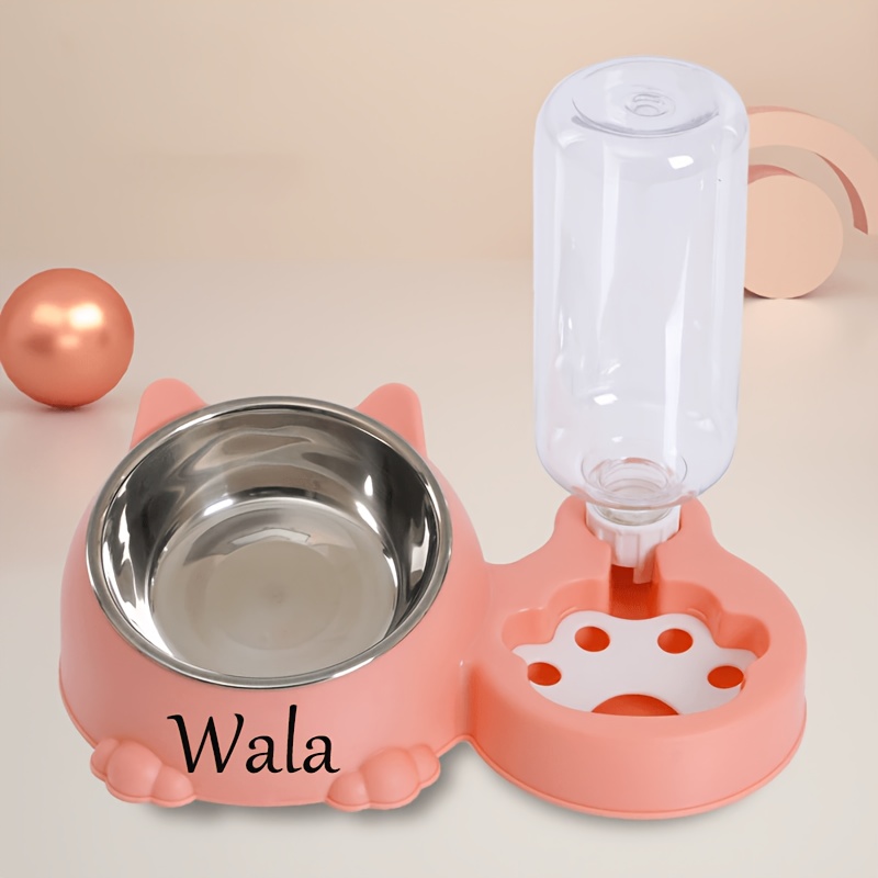 E-shop (Personalisiert) Individuelle, ., Haustier Reisschale, Katzenschale, Hundebecken, Sturzsicher, Schrägschutz am Hals, Automatisches Trinkwasser,