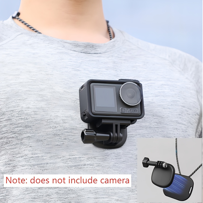 TEMU Magnetic Chest Mount For Action Cameras; First-person Shooting Bracket For Action Cameras; Quick-release Bracket For Action Cameras, For Hero