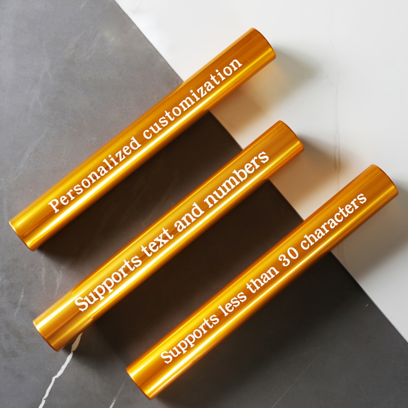 TEMU A Free-engraving, Personalized Custom Track And Field Training Team Relay , Made Of Thickened Aluminum Alloy, A Passing For Group Activities,