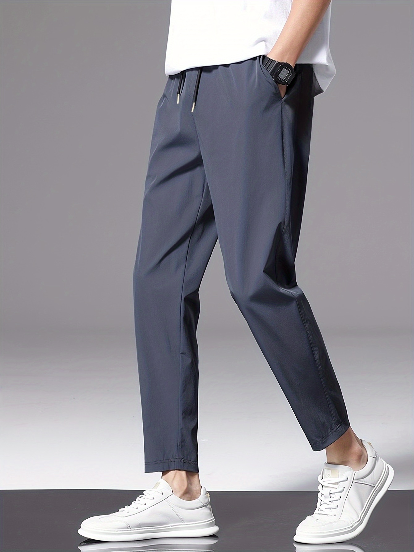 *'* Cropped Pants With Pockets, Casual Trousers For Outdoor Activities Gift