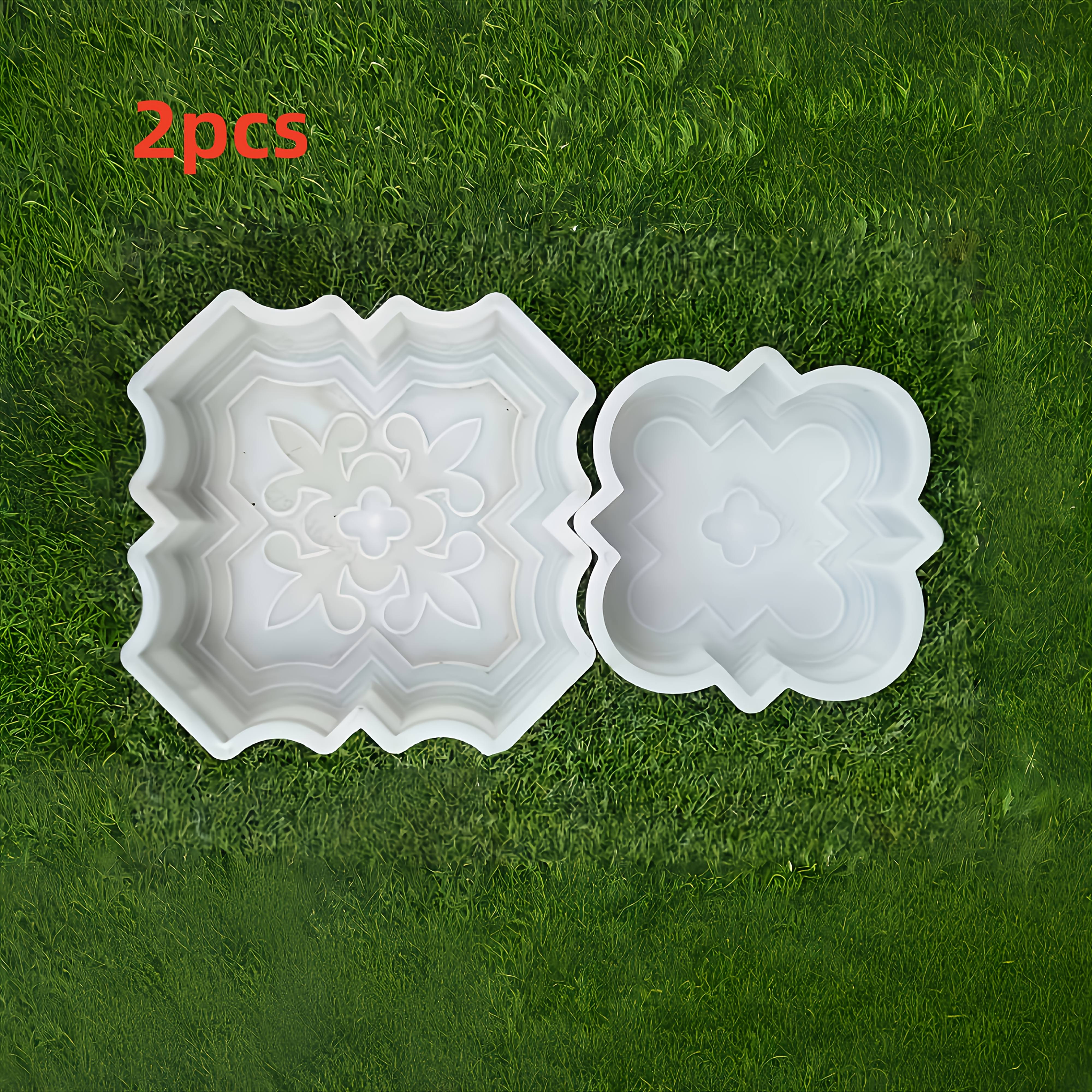 TEMU ITECHJOY Ensemble de moules de briques antidérapantes | Antidérapant, durable, pratique | Pave de béton, pierres d'escalier en ciment, coulée de