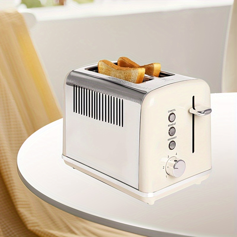 家庭用小型自動トースター、ステンレス製トースター、朝食マシン 
