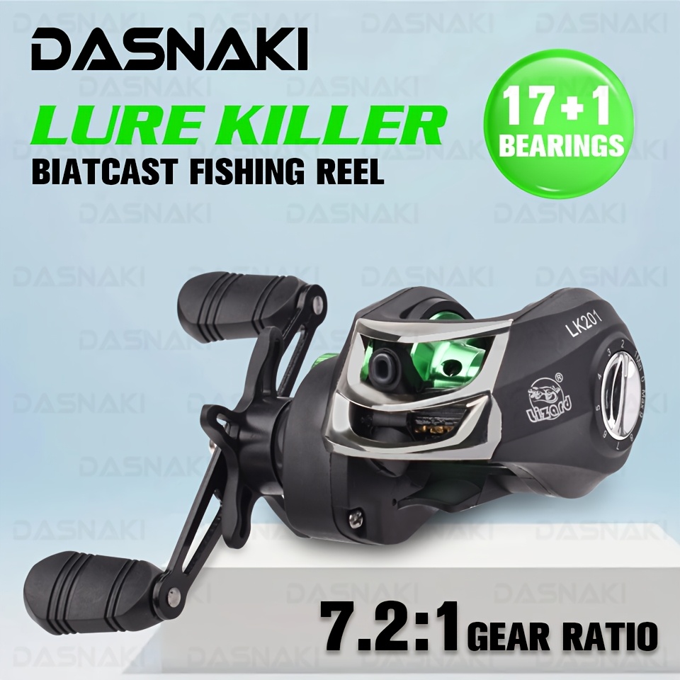 17 1bb baitcasting reel 7 2 1 high speed ratio - Temu Finland