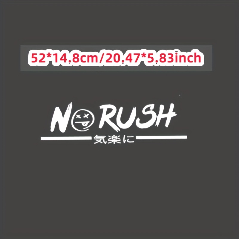 "You Mad Bro" JDM Sticker - 5x4 Inch Orange Vinyl Decal For Cars & Laptops