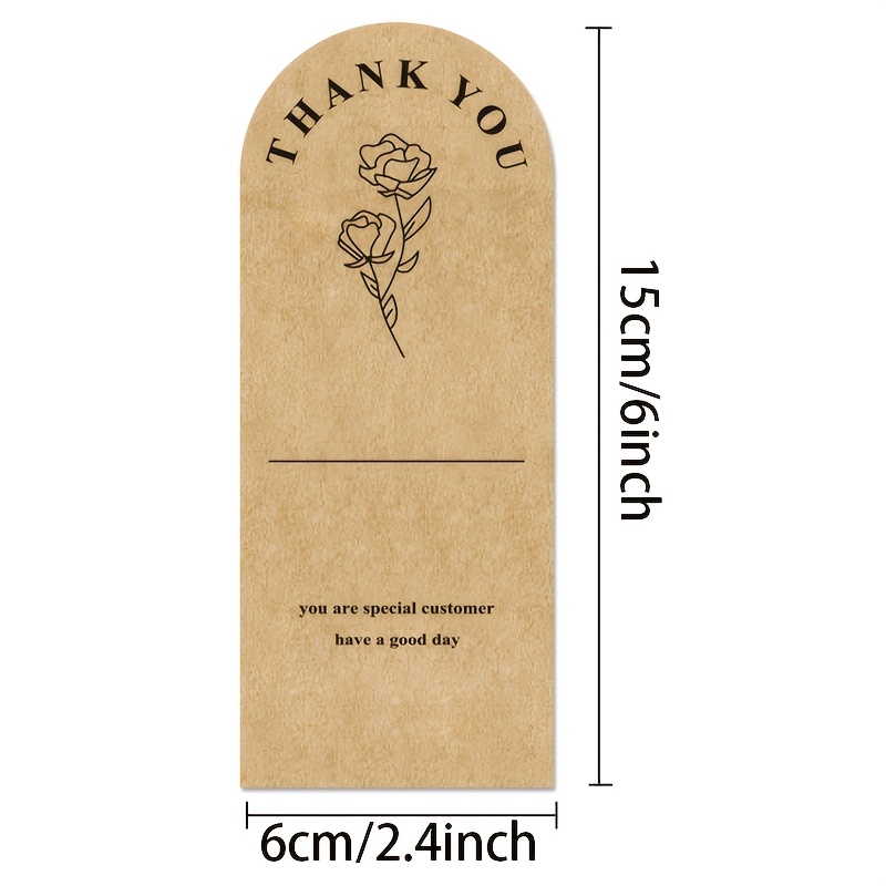 Image of 25 Sheets Per Pack Of Paper Thank You Themed Sealing Stickers For Shipping Boxes, Gift Bags, And Envelope Decoration Stickers, E-commerce After- Packaging Labels