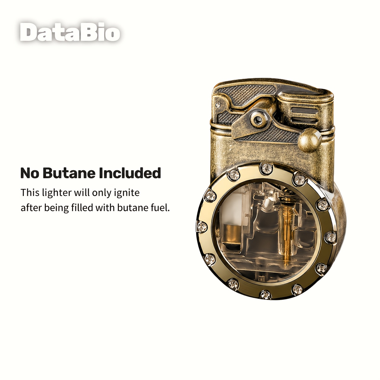 TEMU no Butanevintage Lighter Steampunk Butane Lighter Cool Lighter With Clear Gas Tank Portable Windproof Lighter Best Gift For Men Fathers TEMU no Butanevintage Lighter Steampunk Butane Lighter Cool Lighter With Clear Gas Tank Portable Windproof Lighter Best Gift For Men Fathers