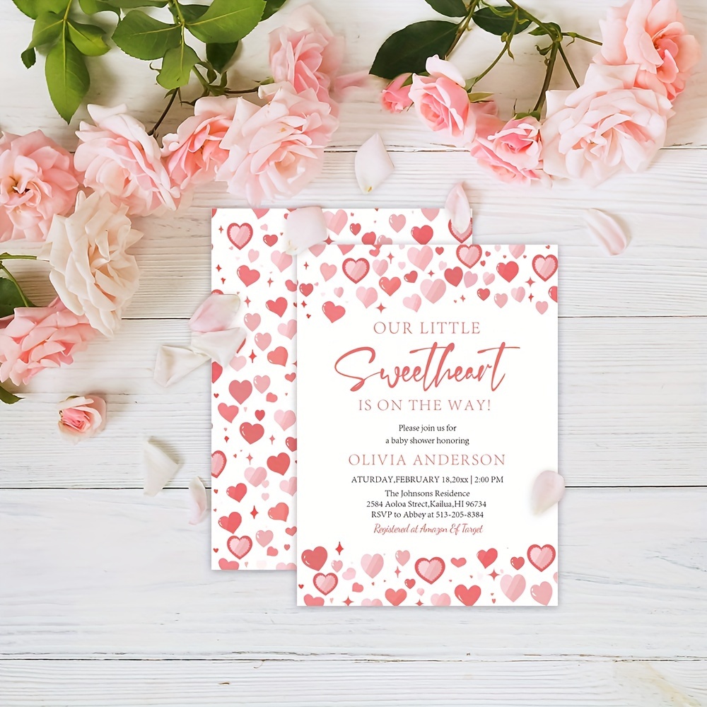 Sweetheart Ball Invitations