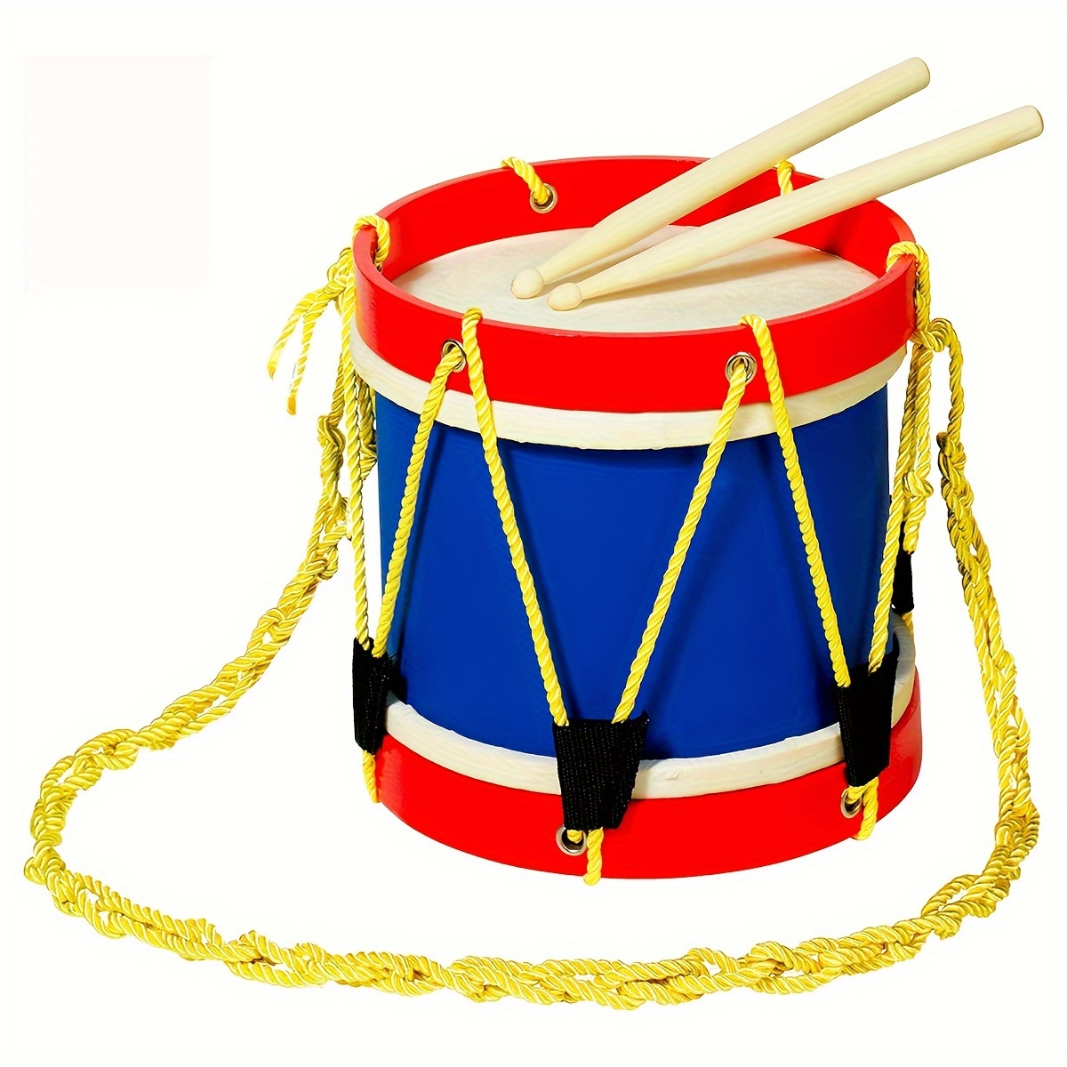 

Musicube Marching Drum Set 8 Inch Drum With An Adjustable Strap And 2 Wooden Drum Sticks Percussion Musical Instrument Gift Choice