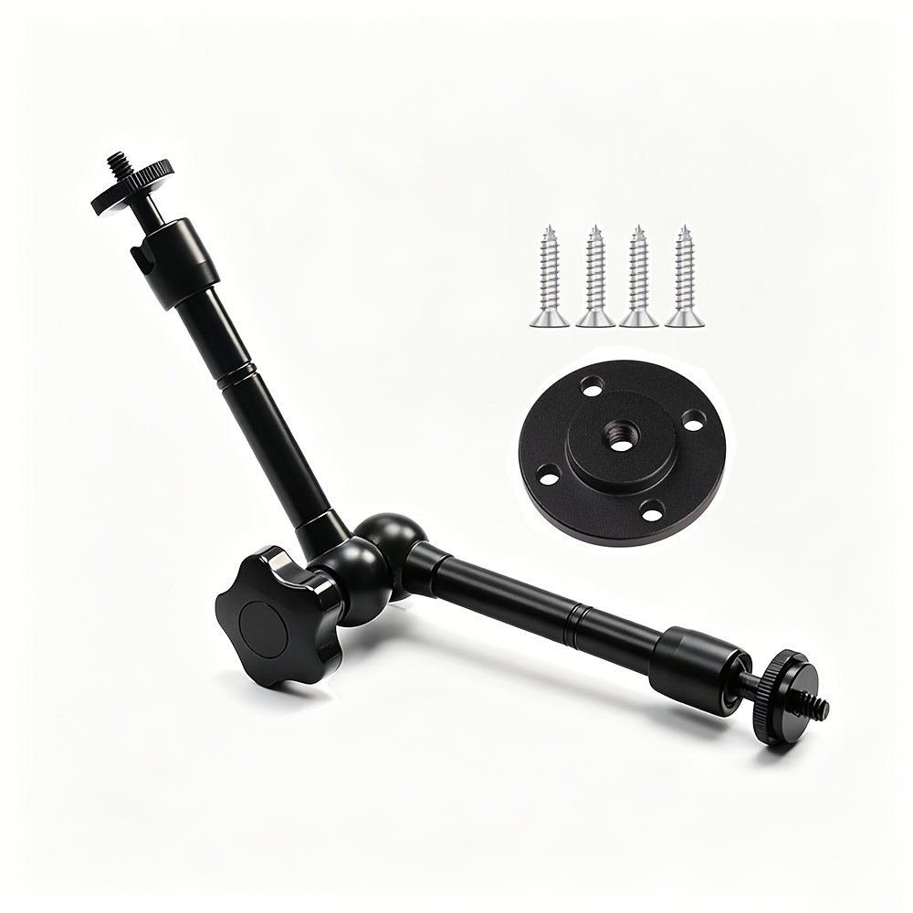 Image of 10-inch Articulating Friction Magic Arm With Wall For Webcam Lcd Monitor Led Light Camera Rig