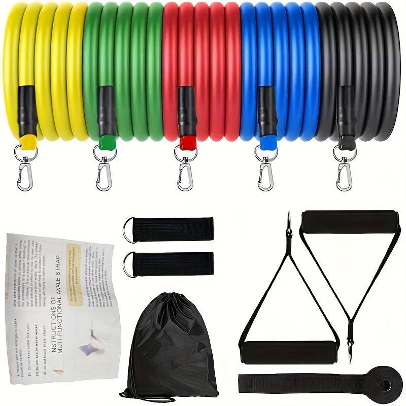 Image of Tension Rope Fitness Men's Elastic Band Elastic Rope Household Resistance Band Puller Strength Chest Muscle Training Equipment Back Training