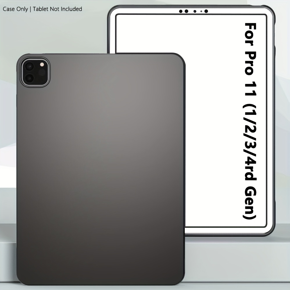 Case For Ipad Pro 11 2018-2022 Soft Silicone Tpu Back Cover: Scratch Resistant, Slip Resistant, Lightweight, For Ipad Air 4/5/6 10.9, Air 11 2024/pro 11 ( 3rd )