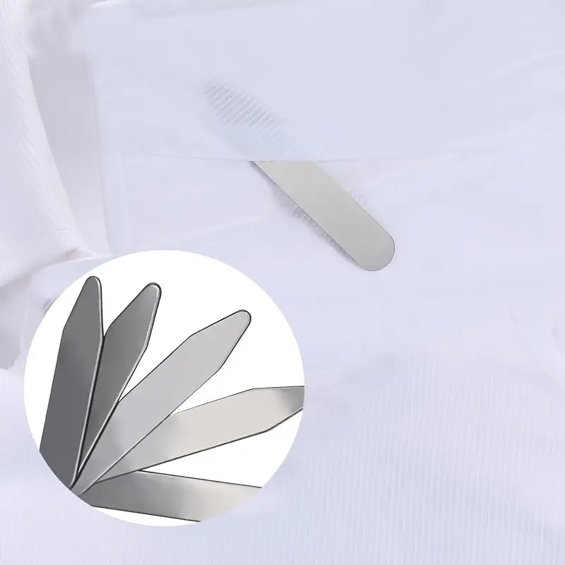 metal dress shirt collar stays Collar Stays "Bones" LINK UP |Men's Accessories