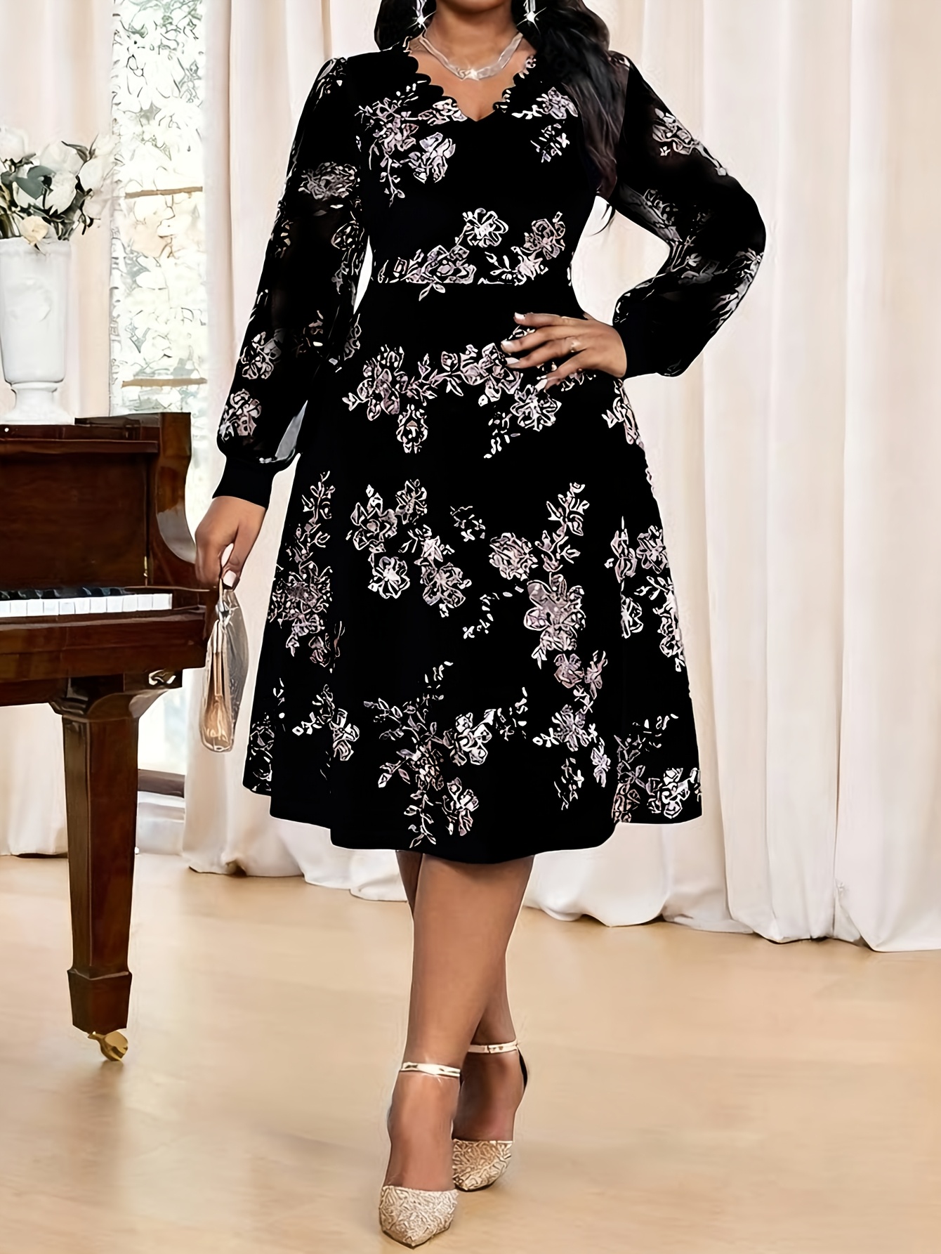 plus size plus size spring summer elegant party prom concert