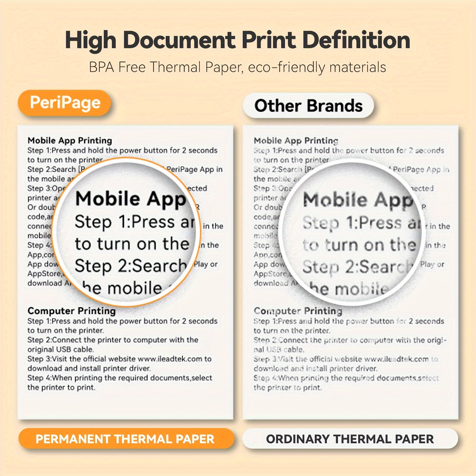 Thermal printer paper copy paper us letter temu