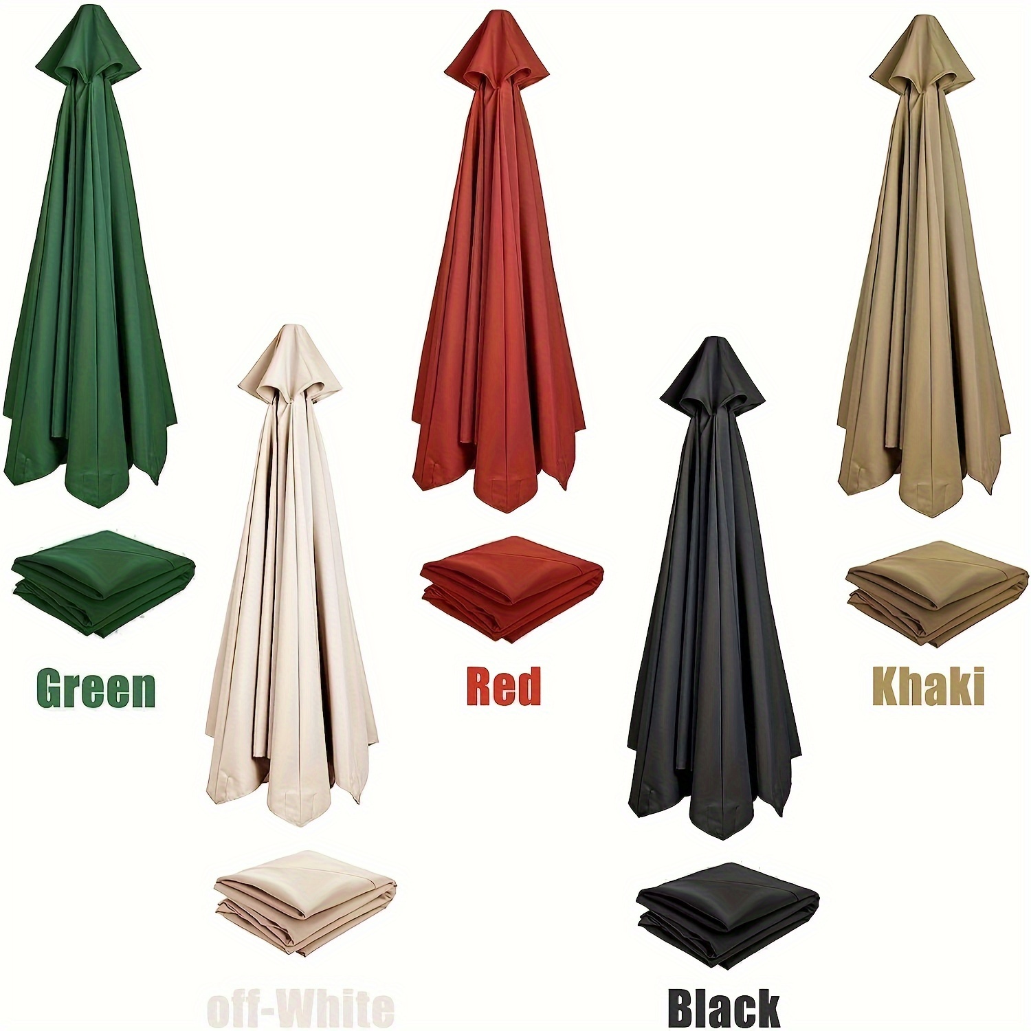 3 tier patio umbrellas Treasure Garden 13-ft Outdoor Patio Umbrella with Lux Lighting, Octago main image 0