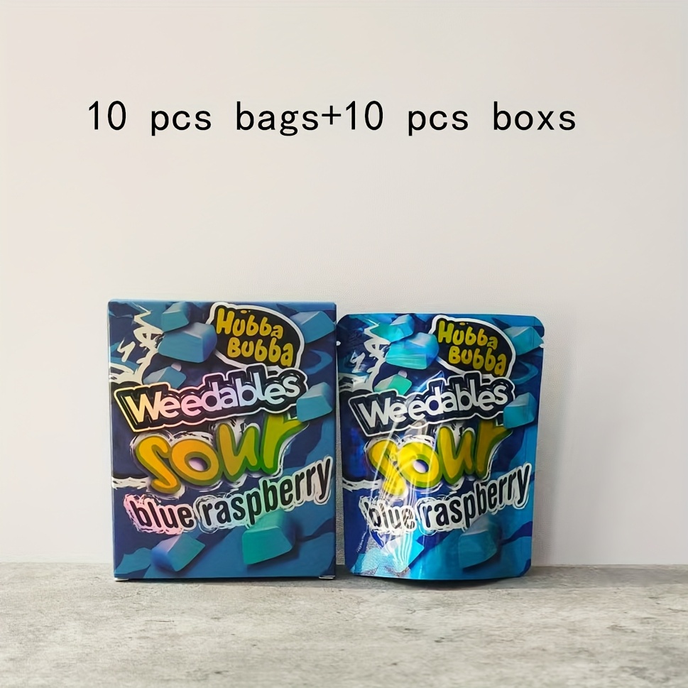 

10pcs Bags+10pcs Boxs Mylar Bags With Paper Boxes, 3.5g Bags Set, Thickened, Bags, Uv Printing, Zipper Bags, Waterproof Bags, Storage Bags, Resealable Bags-style 19