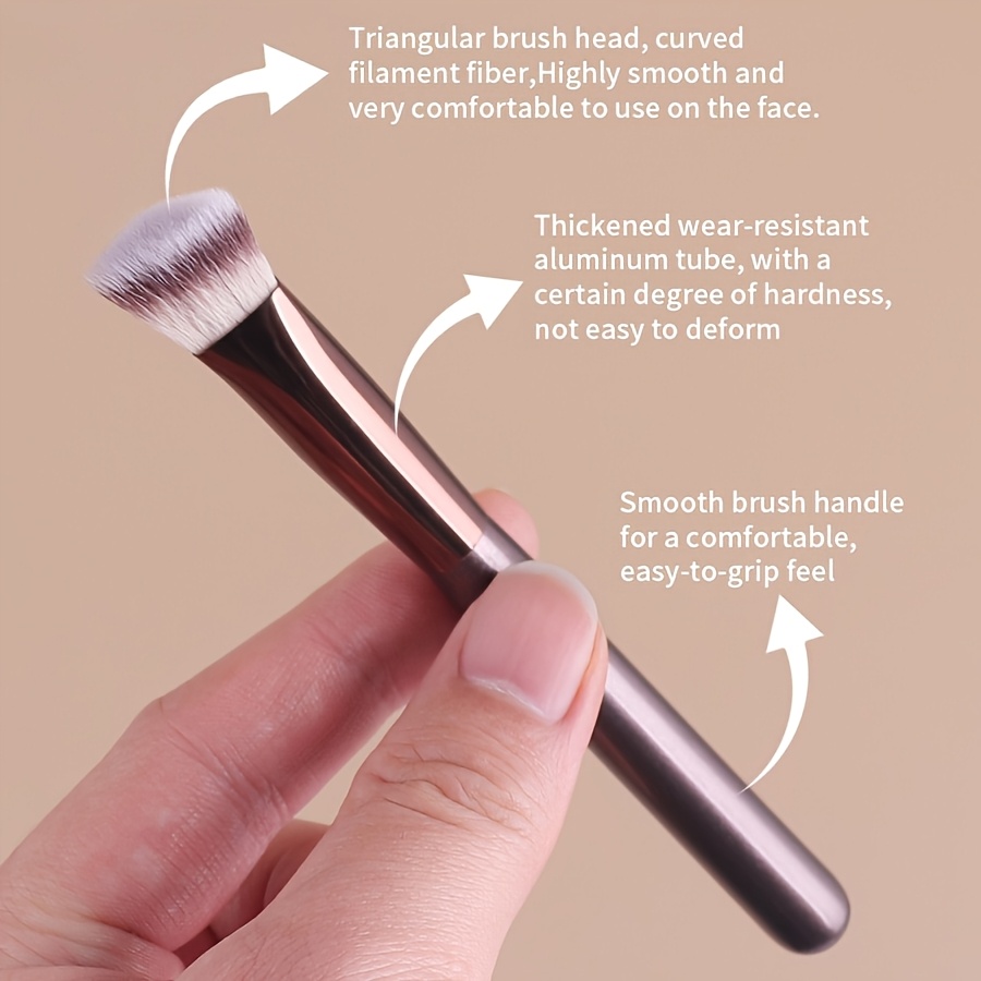 dual ended makeup brush set 6pcs foundation brush concealer brush contour brush beginner friendly   waste beauty tools Product details 6
