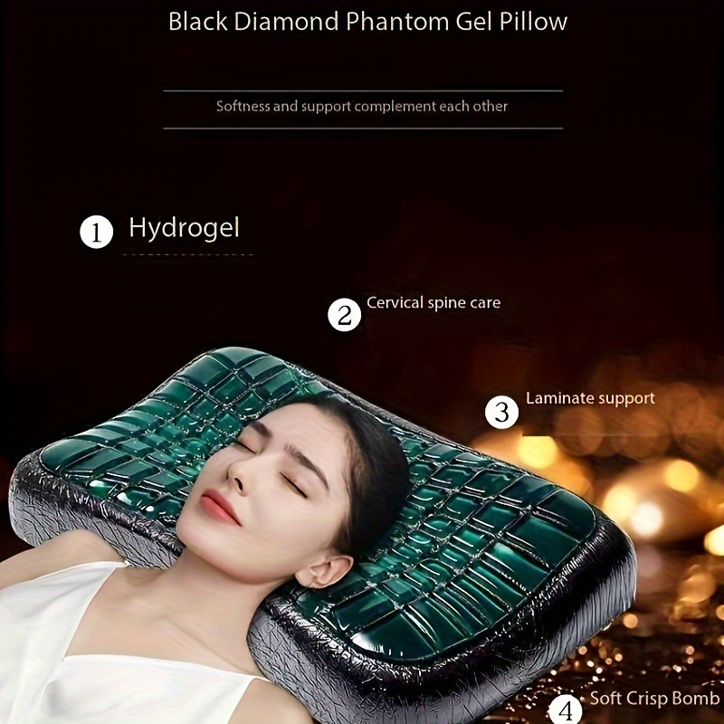 gel pillow deep sleep neck Temu