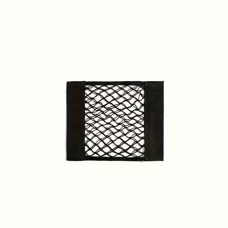 Wall-mounted Storage Mesh | No Drilling Required, Strong Adhesive Tape, Suitable For Cabinet Doors, Car Trunks, And Under Sinks, Holds Trash Bags, Drinks, Toys, Tools