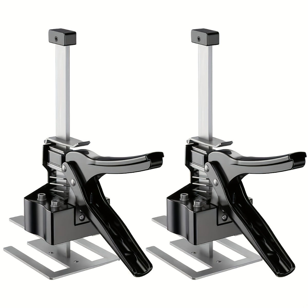 TEMU 8 Inch Labor-saving Handle 2pcs Wall Tile Locator, Height Adjustment Lifting Device, Door Panel Lifting Cabinet Jack Board Lifter