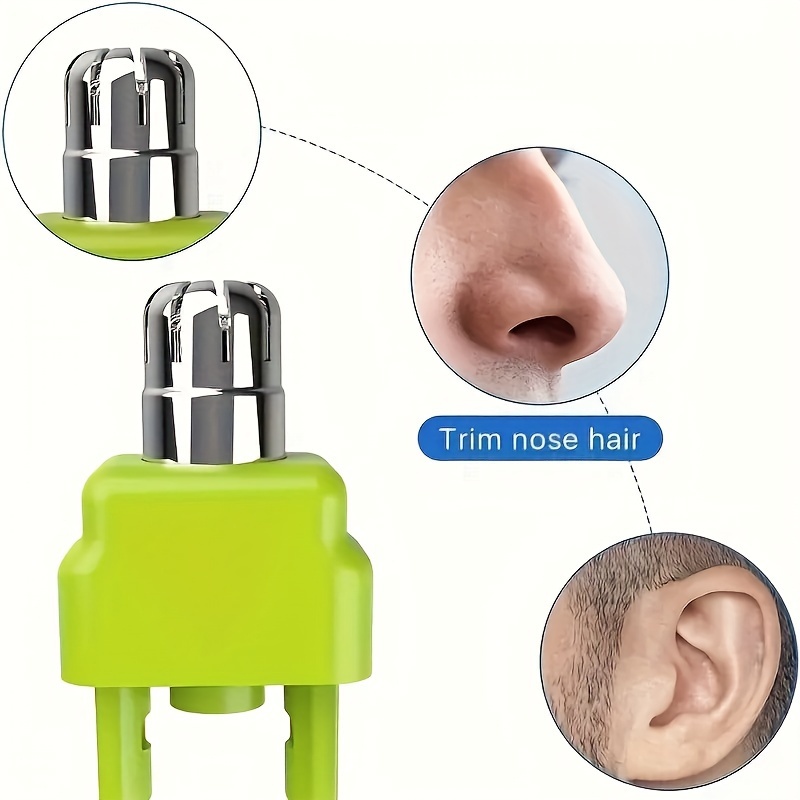 

1/2 Nose & Ear Hair Trimmer Attachment For Qp2724, Qp2834, Qp2520, Qp2515, Op2620, Op2630, Op6530 - Compatible With Men's Electric Shavers - -free