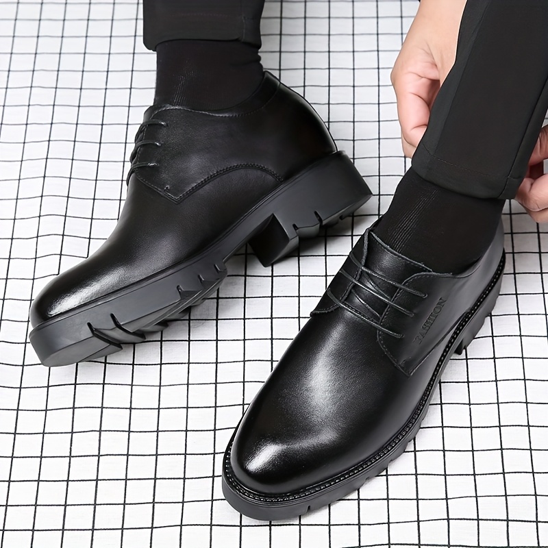 mens height increasing shoes business formal wear an Temu Pakistan