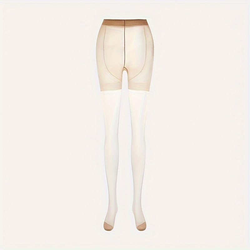 MANZI Strumpfhose Damen Ohne Fuß - Bequeme 80 Den Microfaser Leggings