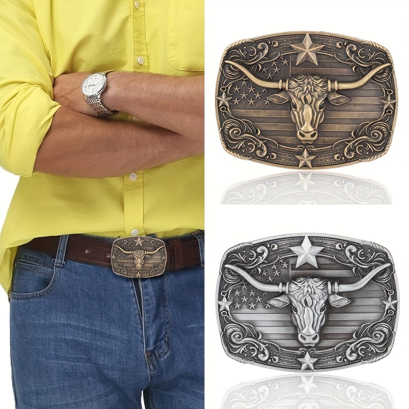 

1pc Men's And Women's Western Cowboy Belt With Novelty - Perfect Birthday Party Gift Fashionable And Belt Accessories Belt