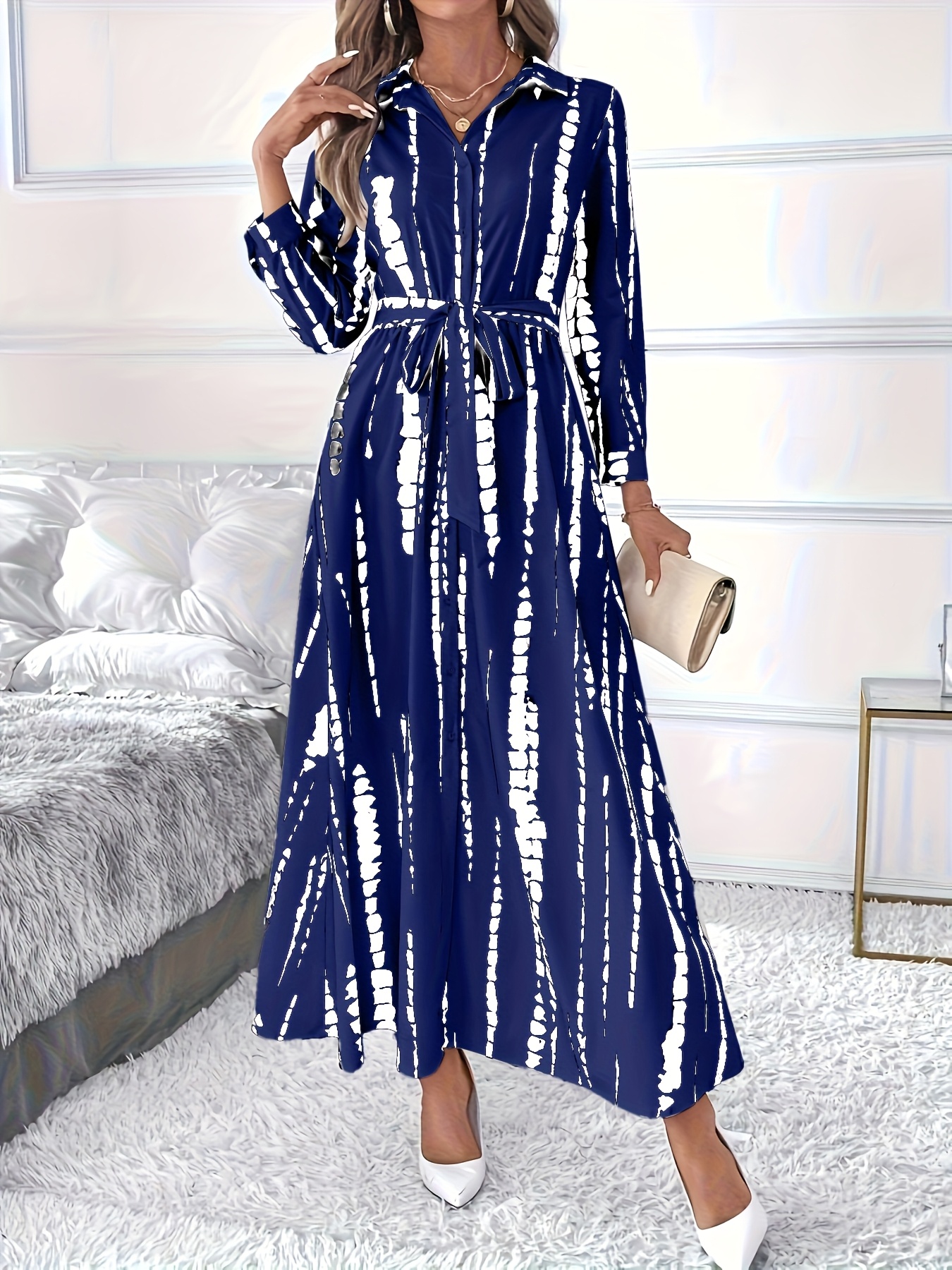 blue tie dye shirt dress Tye Dye Shirt Dress – Closet On The Ave