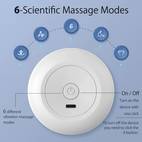 mini usb wiederaufladbares vibrierendes massagegerät - intelligenter multifunktionaler fitness-massager für muskelentspannung, tragbares handgerät mit lithiumbatterie, ideal für die massage des gesamten körpers, massagegeräte