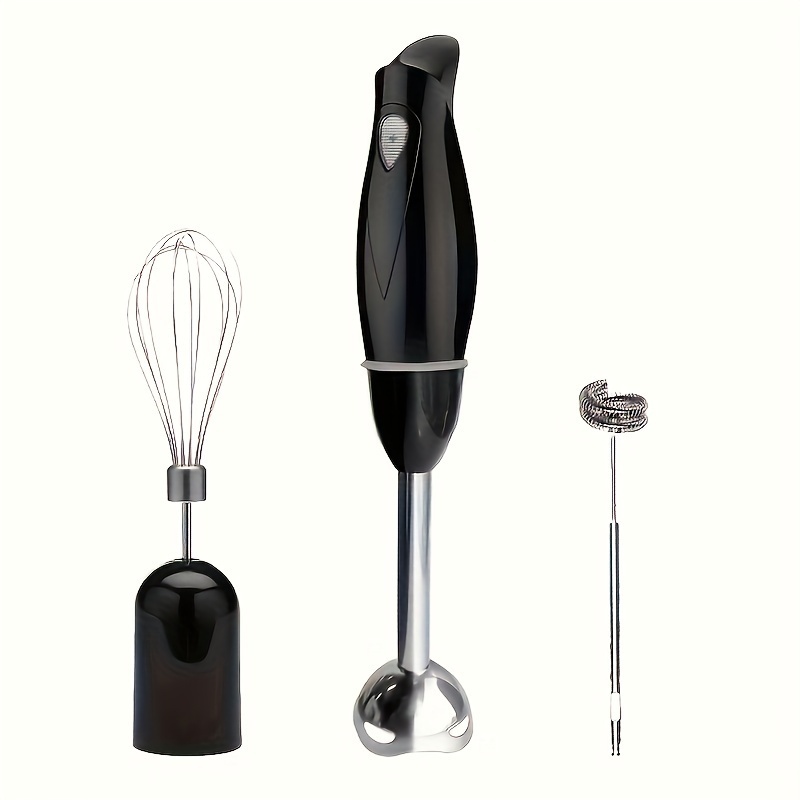TEMU Pancerka Powerful Blender, Electric Hand Blender 500 Watt, Detachable Base. Handheld Kitchen Gadget Blender Stick For Soup, Smoothie, Puree, Baby Food, 304 Stainless Steel Blades