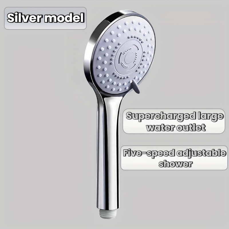 ABS Material Showerhead with Air Pressurized Water Outlet