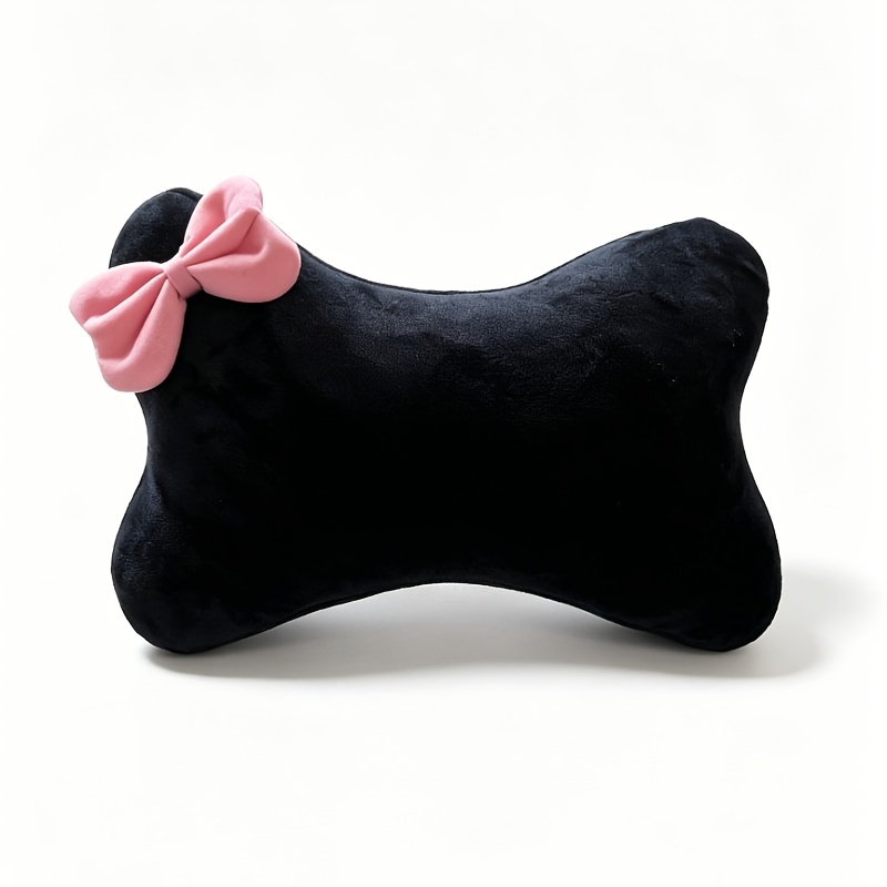 TEMU 1pc Car Headrest Neck Pillow, Adorable Pillow, Short Fleece Headrest, Soft And Comfortable Headrest