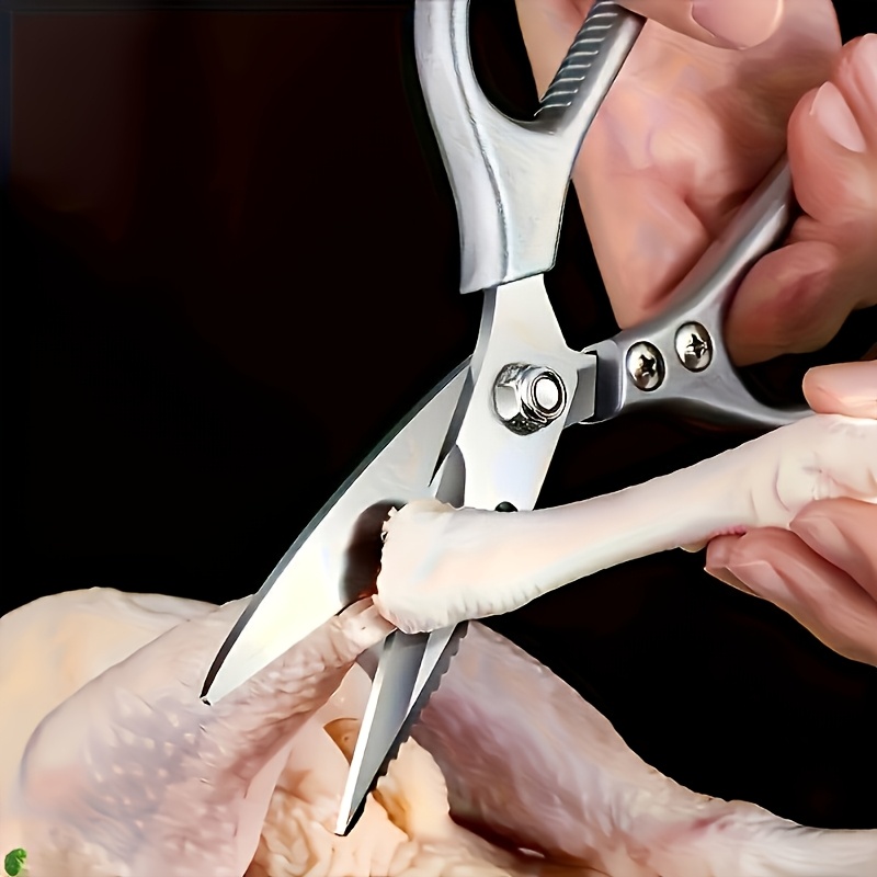 Heavy Duty Stainless Steel Kitchen Shears | , Suitable For Home, Catering, Trimming, Gardening, Butcher Shops