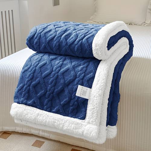 throw blanket fluffy soft blankets thick warm throws for sofa bed christmas gift white beige light grey light blue dark grey dark blue