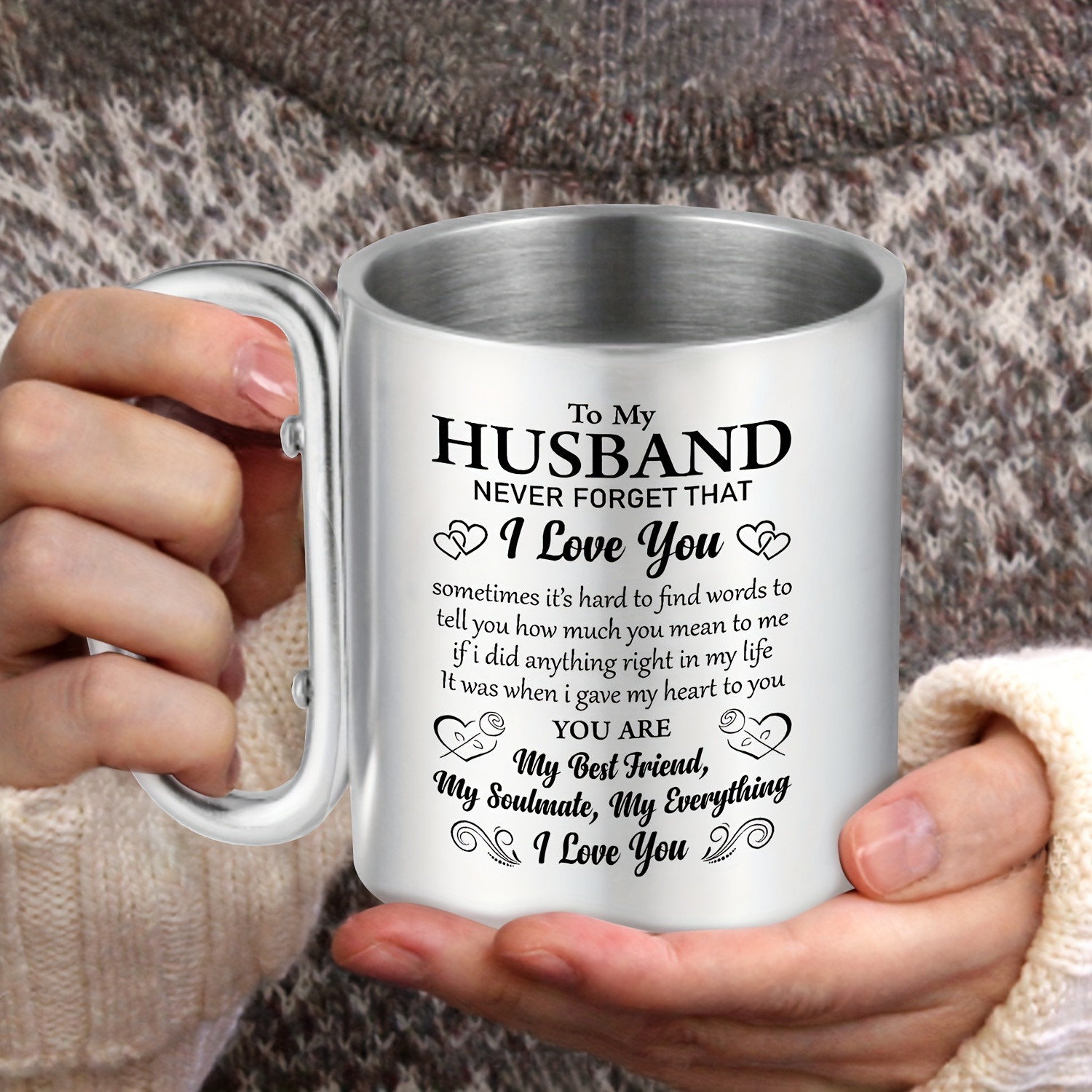 1pc funny coffee mug husband love coffee mug - Temu Bahrain