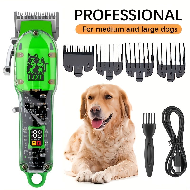 Image of Lqt Electric Hair Clipper, For Trimming Hair, Trimming Animal Hair, Usb Charging, Easy Operation, Multi-functional Use, With Additions